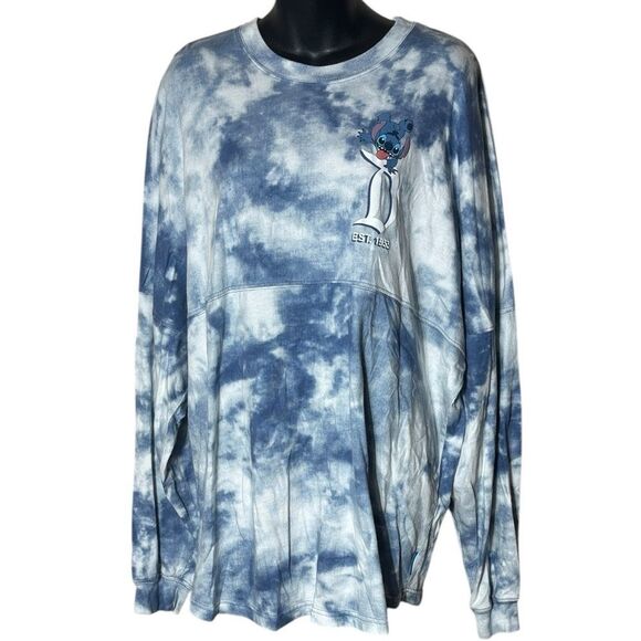 Disney spirit jersey xl unisex lilo and stitch experiment 626 tie dye - Picture 2 of 7